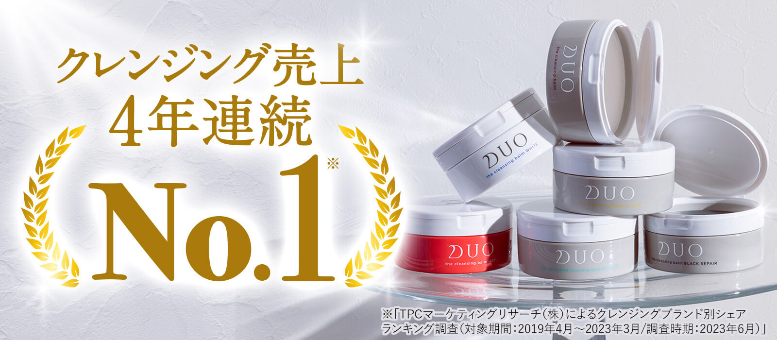 DUO「五效合一卸妝膏」系列累積出貨量突破4,000萬個